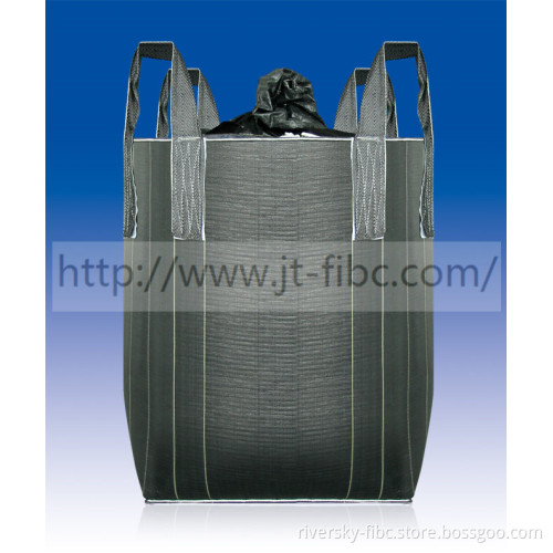 1000kg PP Carbon black FIBC bag